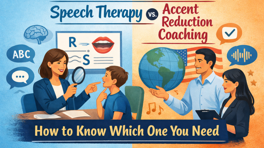 speech vs accent