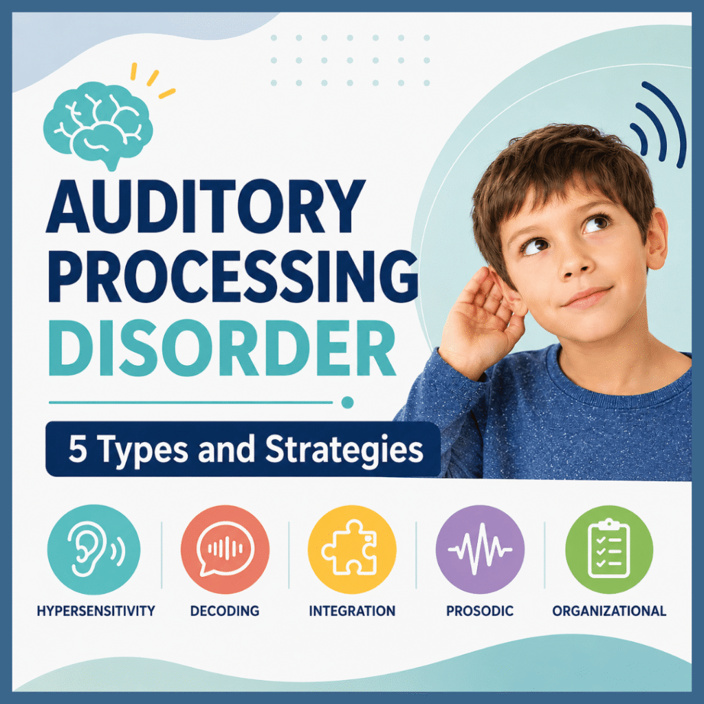 types of auditory processing